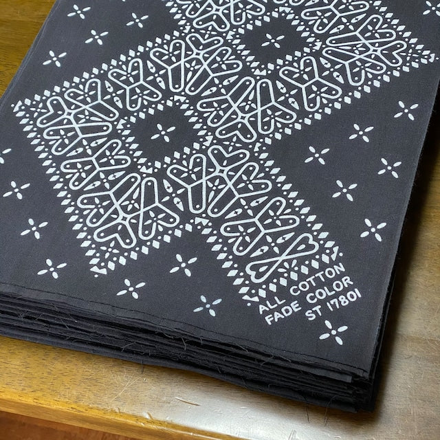 Bandana Tenugui, バンダナ柄手ぬぐい Sugeetextile: ST17801 Cross