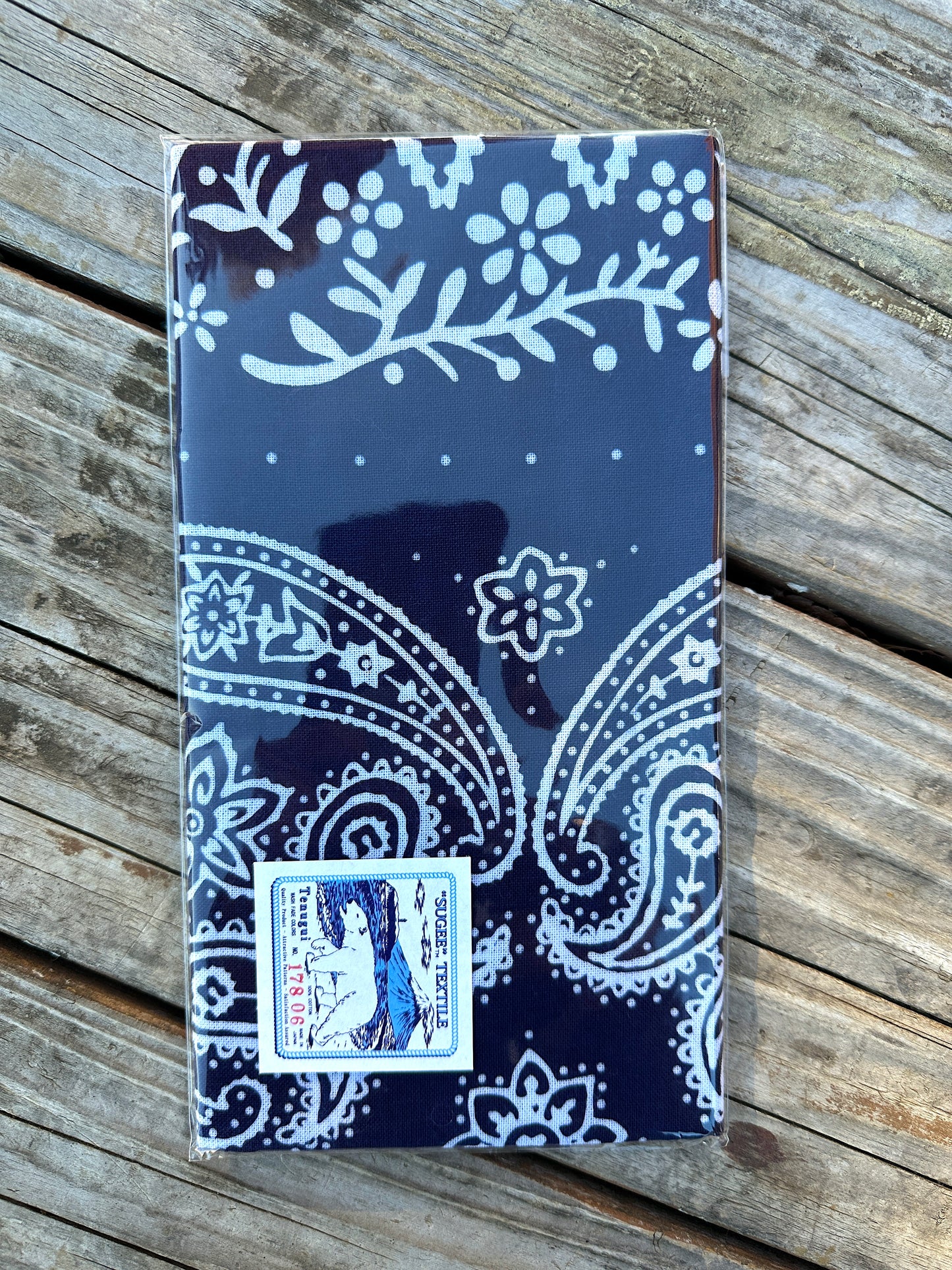 Bandana Tenugui, バンダナ柄手ぬぐい Sugeetextile: ST17806 米国紋2, 3 in 1