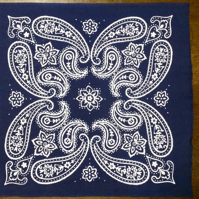 Bandana Tenugui, バンダナ柄手ぬぐい Sugeetextile: ST17806 米国紋2, 3 in 1