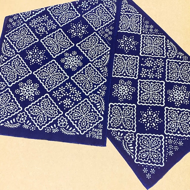 Bandana Tenugui, バンダナ柄手ぬぐい Sugeetextile: ST17813 Cookie