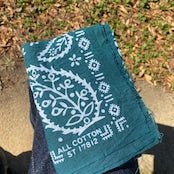 Bandana Tenugui, バンダナ柄手ぬぐい Sugeetextile: ST17812 Paisley