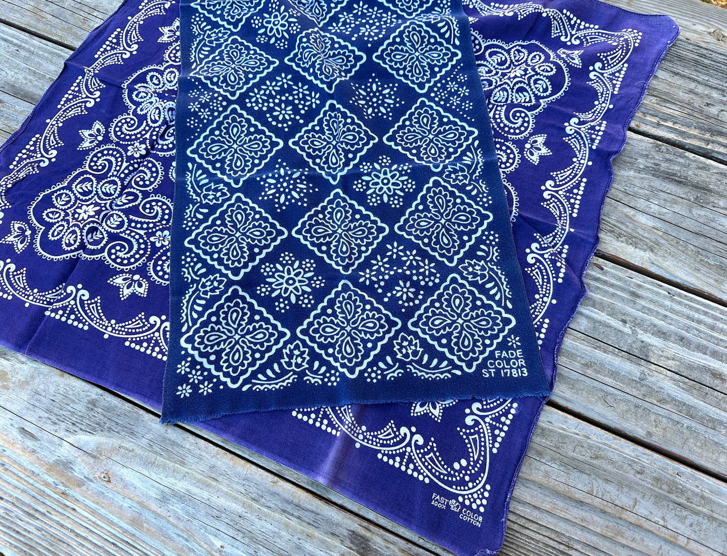 Bandana Tenugui, バンダナ柄手ぬぐい Sugeetextile: ST17812 Paisley