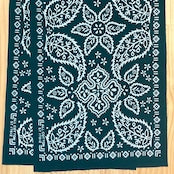 Bandana Tenugui, バンダナ柄手ぬぐい Sugeetextile: ST17812 Paisley