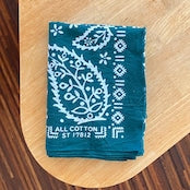 Bandana Tenugui, バンダナ柄手ぬぐい Sugeetextile: ST17812 Paisley