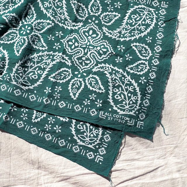 Bandana Tenugui, バンダナ柄手ぬぐい Sugeetextile: ST17812 Paisley