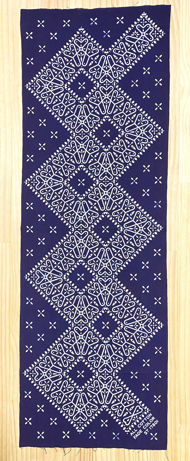 Bandana Tenugui, バンダナ柄手ぬぐい Sugeetextile: ST17801 Cross