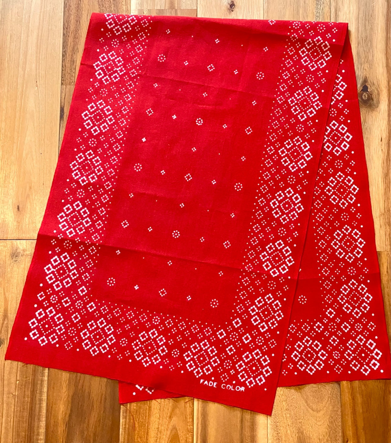 Bandana Tenugui, バンダナ柄手ぬぐい Sugeetextile: ST17828【RHOMBUS】
