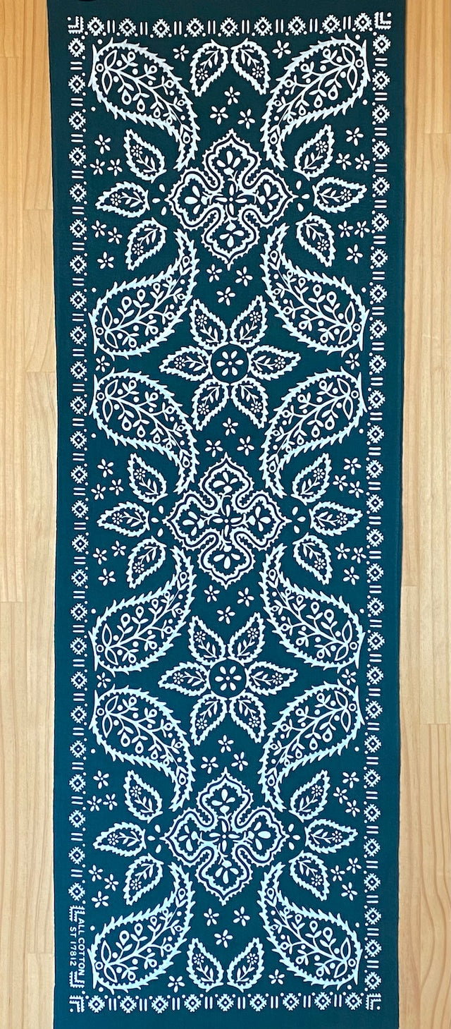 Bandana Tenugui, バンダナ柄手ぬぐい Sugeetextile: ST17812 Paisley