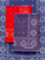Bandana Tenugui, バンダナ柄手ぬぐい Sugeetextile: ST17828【RHOMBUS】