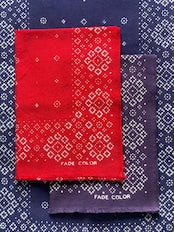 Bandana Tenugui, バンダナ柄手ぬぐい Sugeetextile: ST17828【RHOMBUS】